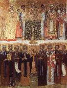 unknow artist Sunday of the Triumph of the Orthodoxy Sweden oil painting reproduction